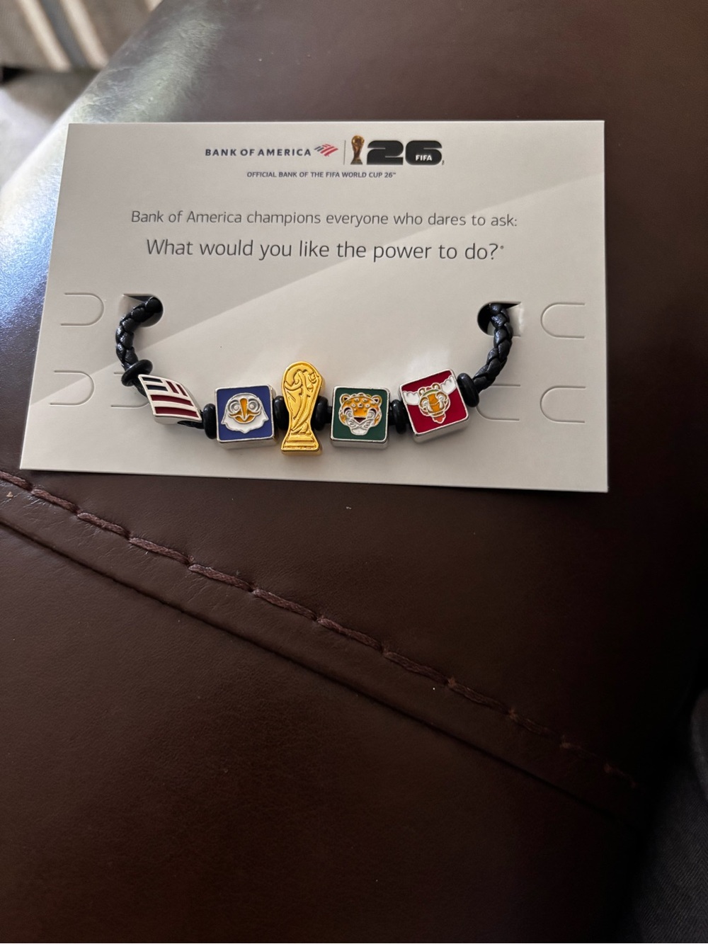 Official Bank of America FIFA World Cup Bracelet